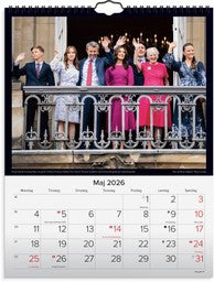 VÆGKALENDER KONGEHUSET 2026