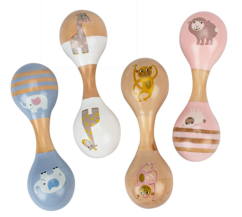 MAGNI DOBBELT MARACAS NOAHS ARK ASS