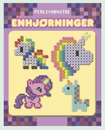 PERLEMØNSTRE ENHJØRNINGER