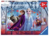 2x12 BRIKS PUZZLESPIL FROZEN 2