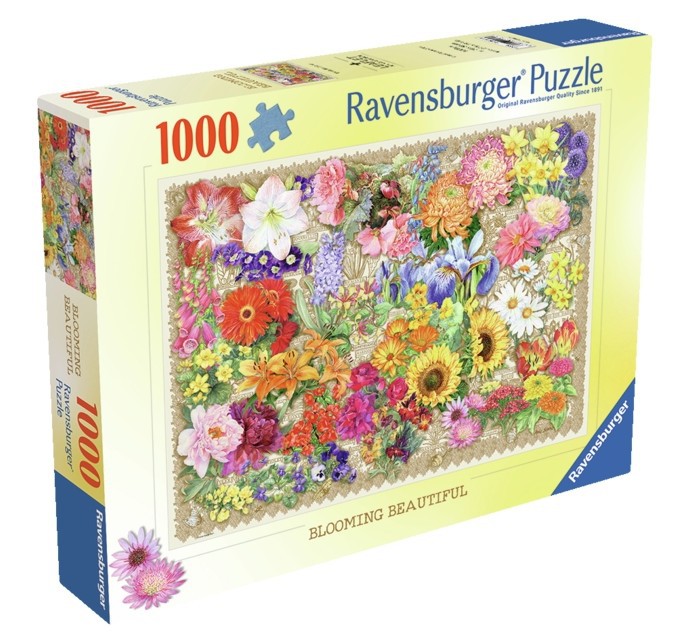 RAVENSBURGER BLOOMING BEAUTIFUL 1000 BRIKKER