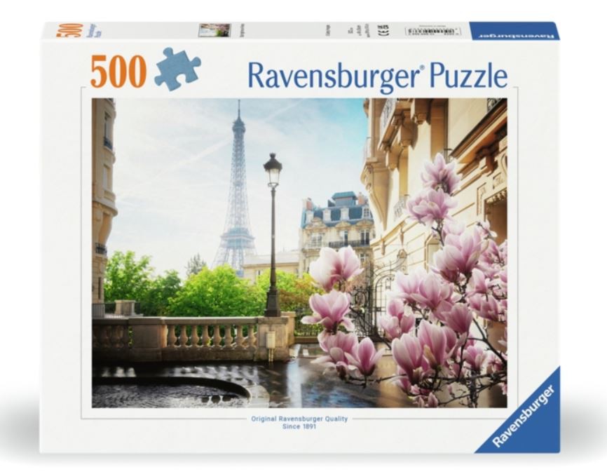 500 BRIKS RAVENSBRUGER FORÅR I PARIS
