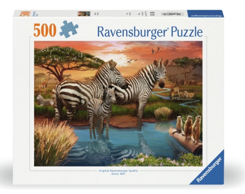 500 BRIKS RAVENSBRUGER ZEBRA