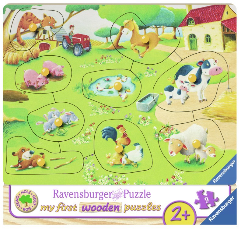 Animal Farm – 9 brikkers puslespil