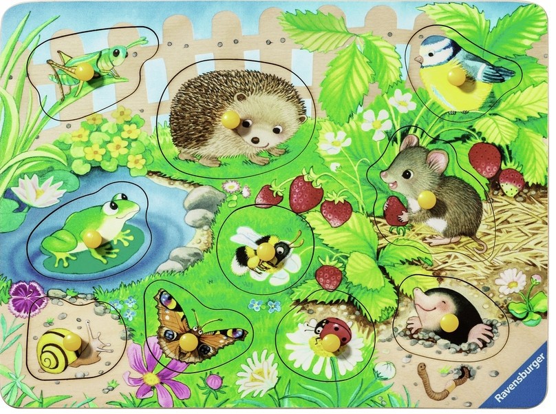 Animals – 7-10 brikkers puslespil