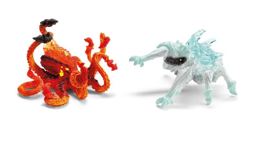 SCHLEICH ICE BUG VS FIRE KRAKEN 70826