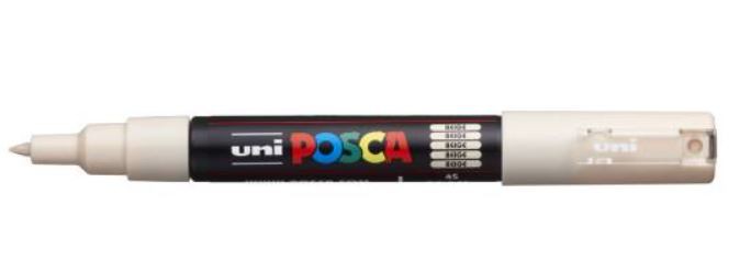 BEIGE UNI POSCA PC 1MC