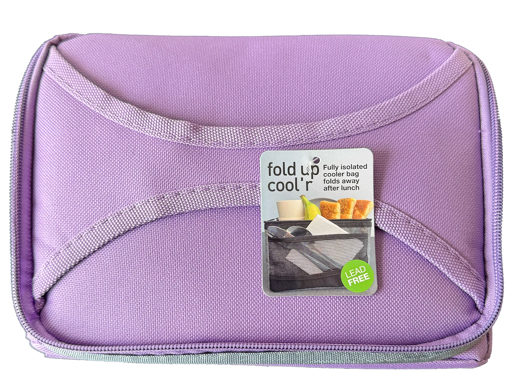 KØLETASKE FOLDBAR LILLA