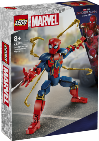 76298 Iron Spider-man figur