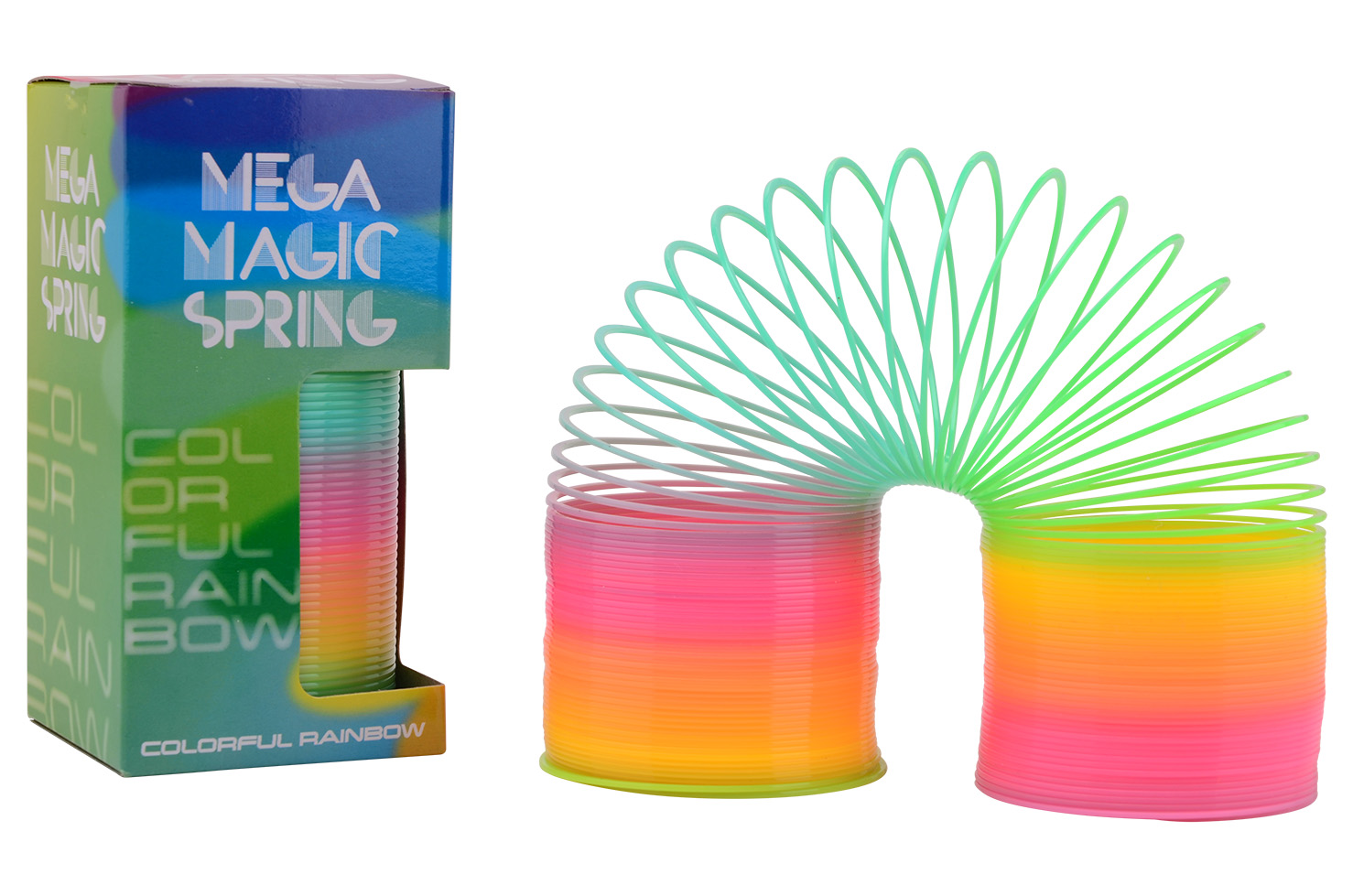 COLORFUL RAINBOW MEGA MAGIC SPRING
