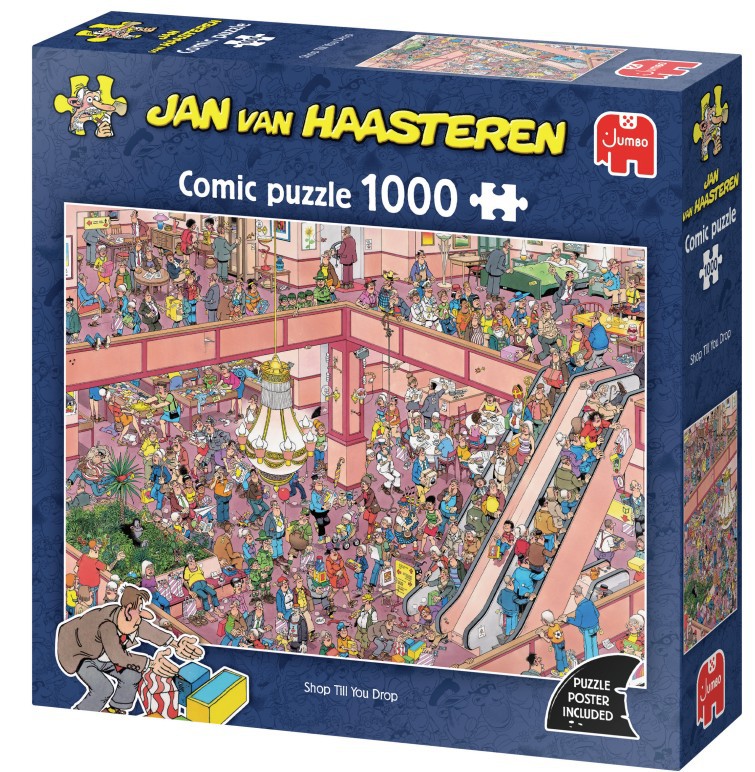 JAN VAN HAASTEREN SHOP TILL YOU DROP 1000 BRIK
