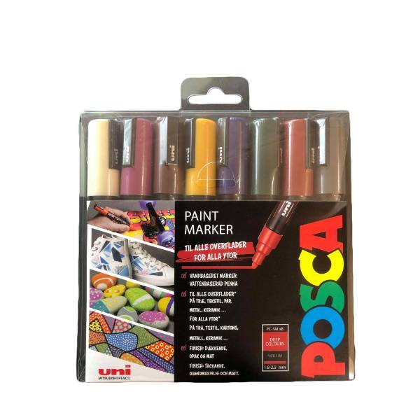 POSCA CORNER PC-5M 8ASS