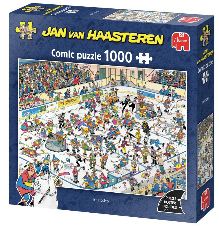 JAN VAN HAASTEREN-ICE HOCKEY 1000 BRIK