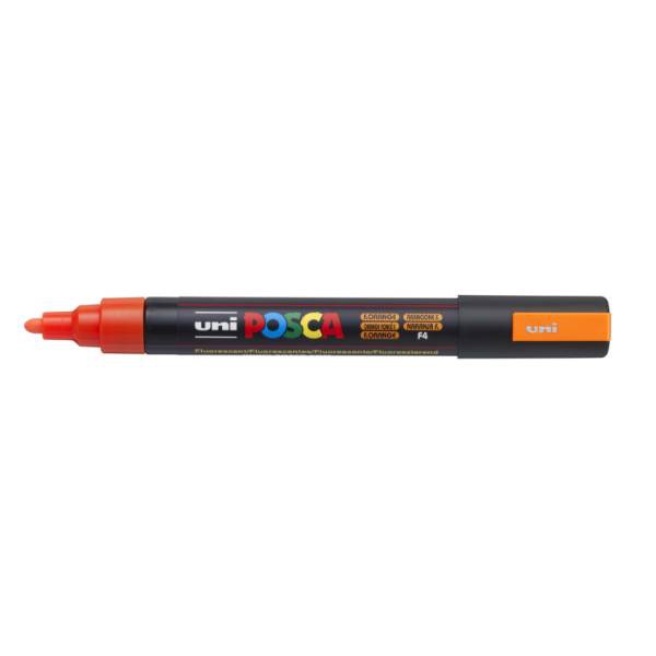 UNI POSCA MARKER PC-5M FLUE ORANGE