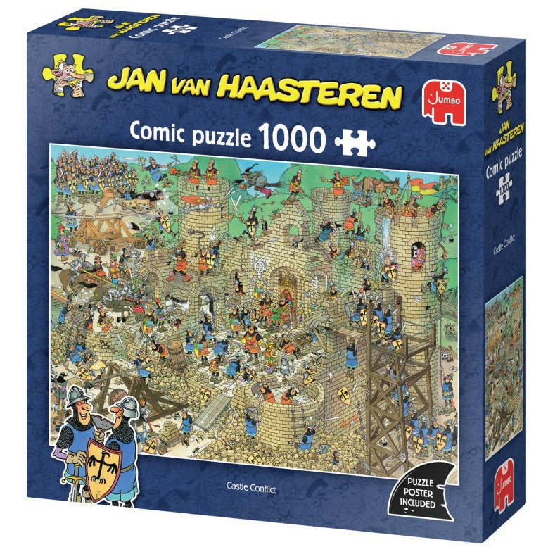 JAN VAN HAASTEREN- CASTLE CONFLICT 1000 BRIK