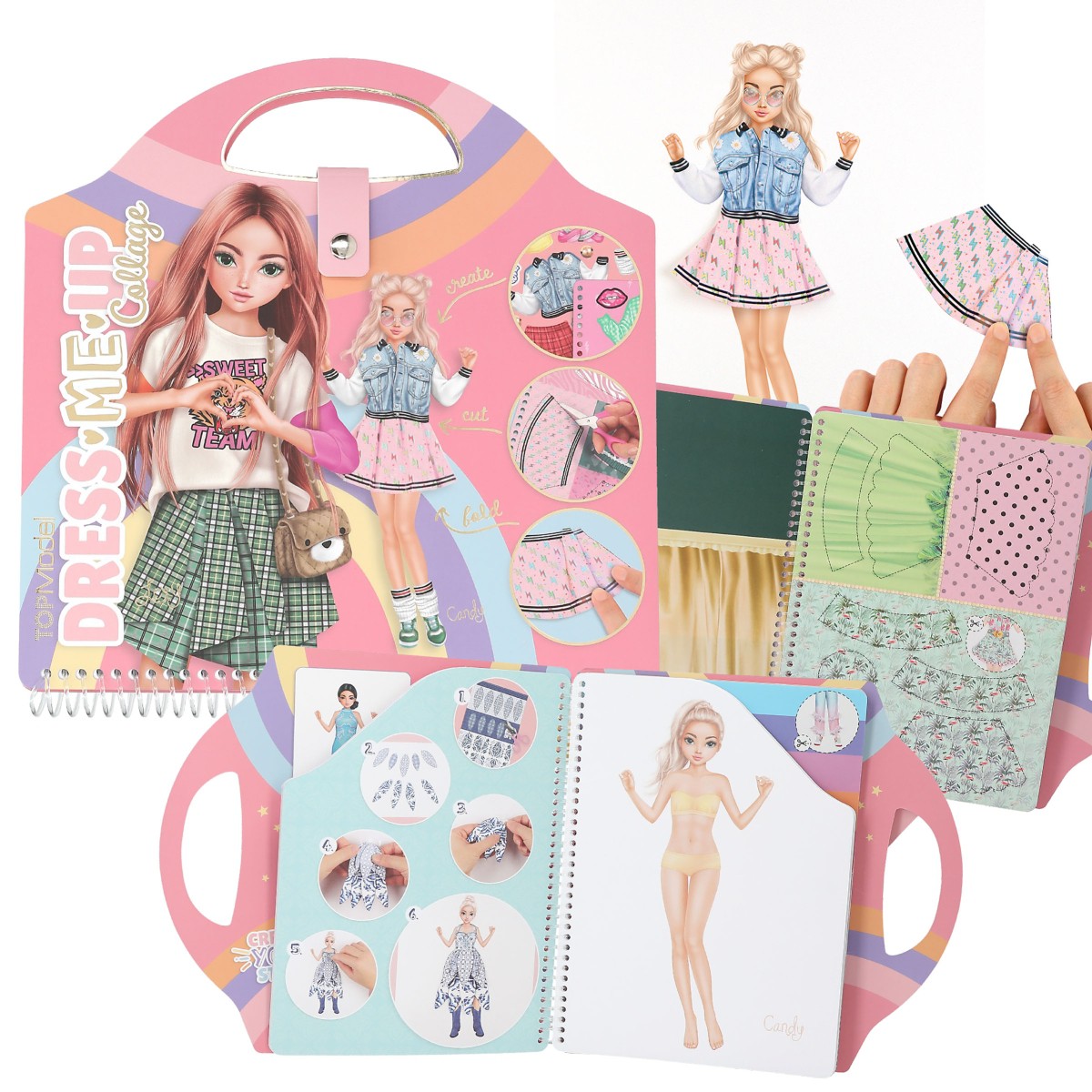 TOPModel Dress Me Up Collage bog