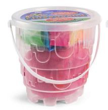 FLUFFYSAND 1 KG LYSERØD 32785
