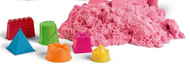 FLUFFYSAND 1 KG LYSERØD 32785