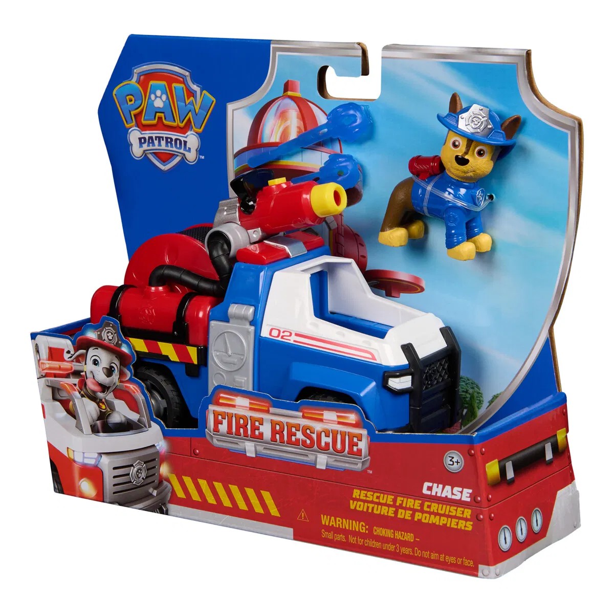 PAW PATROL BRANDREDNING KØRETØJ CHASE