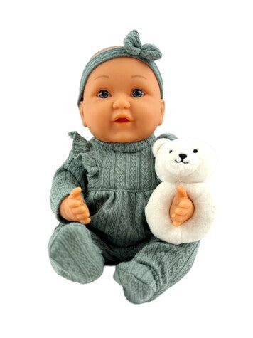 HAPPY FRIEND ELSA DUKKE 38 CM GRØN