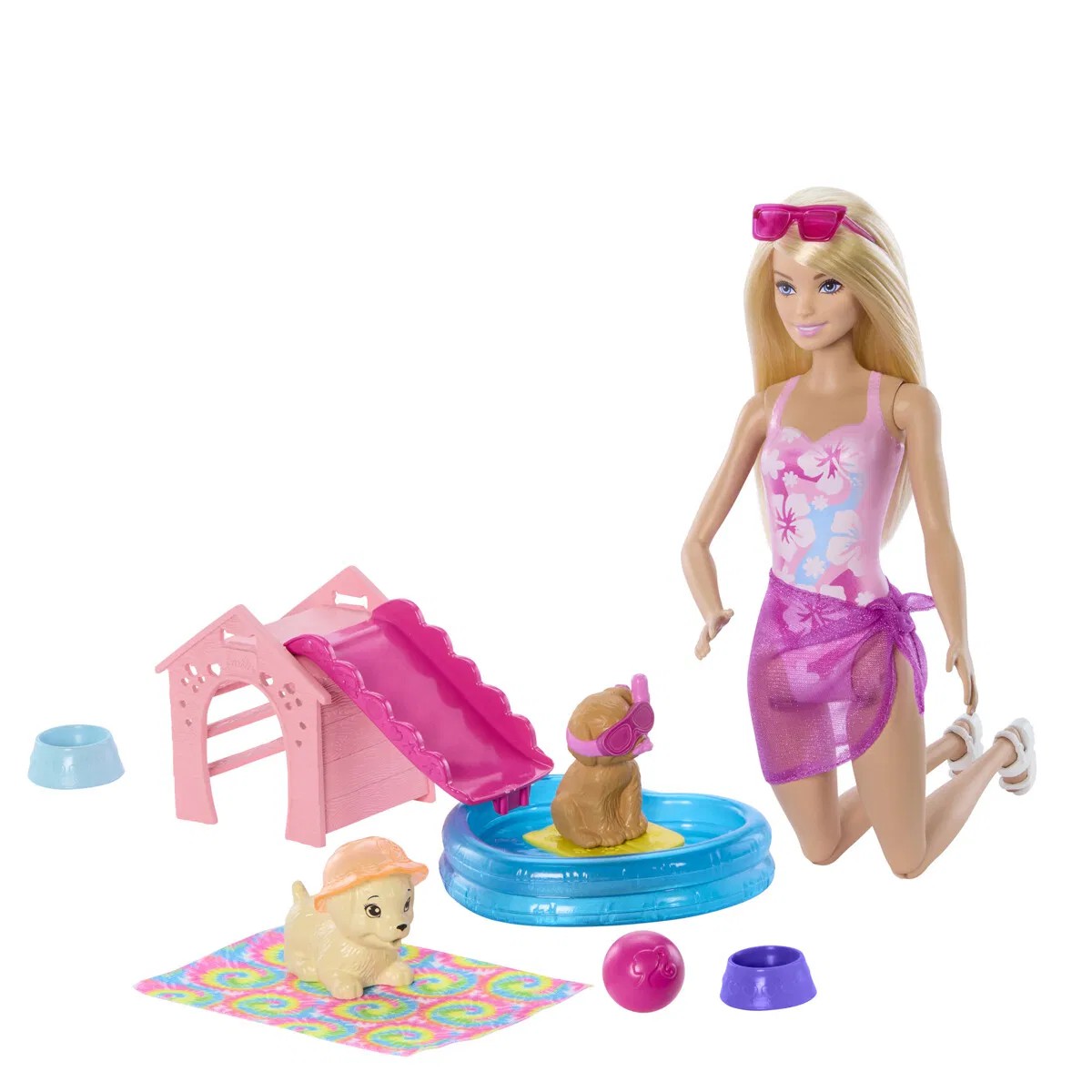 BARBIE HVALPE POOL PARTY ALOHA-BLONDINE
