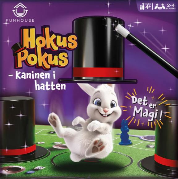 Hokus Pokus - Kanin i hatten børnespil