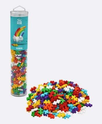 PLUS PLUS REGNBUE FARVEMIX