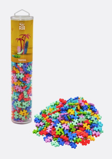 PLUS PLUS TROPISK FARVEMIX