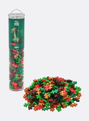 PLUS PLUS JUNGLE FARVEMIX