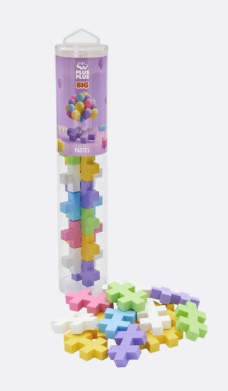 PLUS PLUS BIG PASTEL FARVEMIX