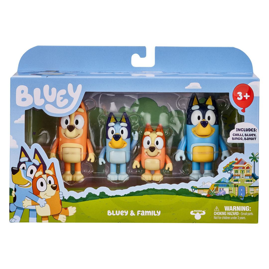 BLUEY FAMILIEN 4 PAK