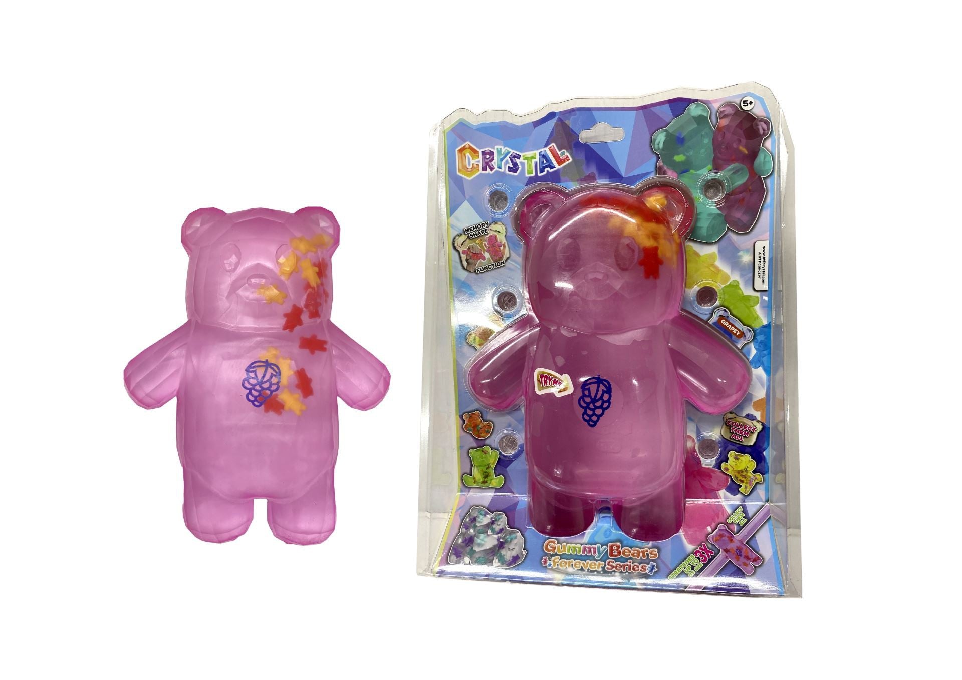 CRYSTAL MAXI FIGUR 24CM PINK
