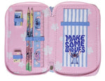 DISNEY STITCH DOBBELT PENALHUS M INDHOLD