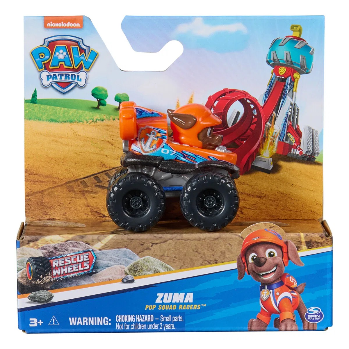 ORANGE ZUMA, Paw Patrol Rescue Wheels Pup