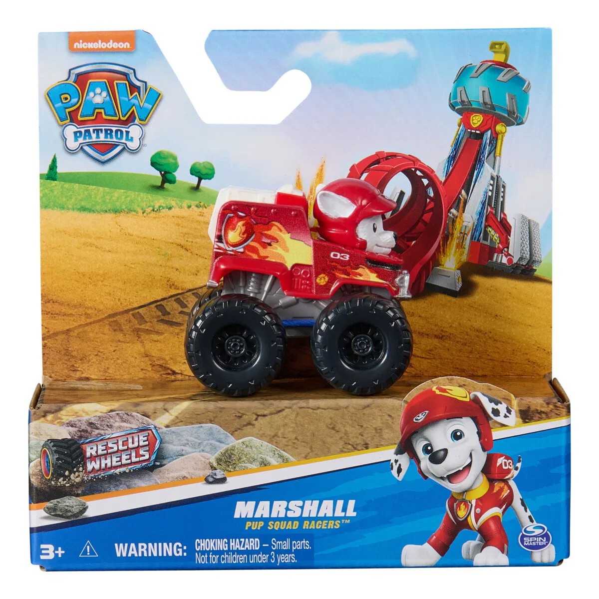 RØD MARSHALL, Paw Patrol Rescue Wheels Pup