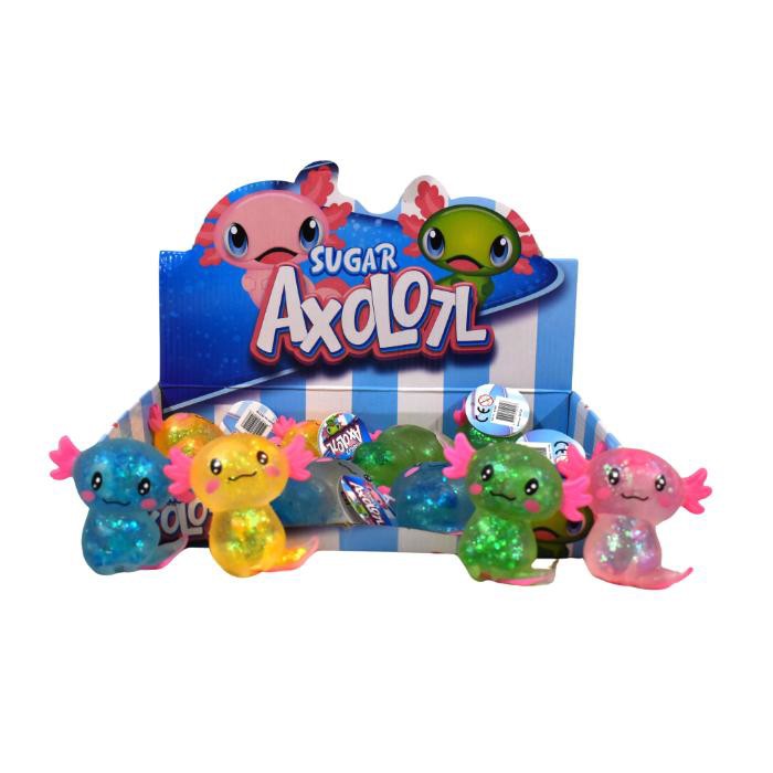 Axolotl Sugar Klemmedyr 4 Farver Ass