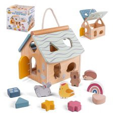 Wood Beez put-i-hus med dyr 55588