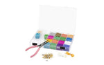 DIY Smykkefremstillingssæt m/20 Forsk. Farver Perler