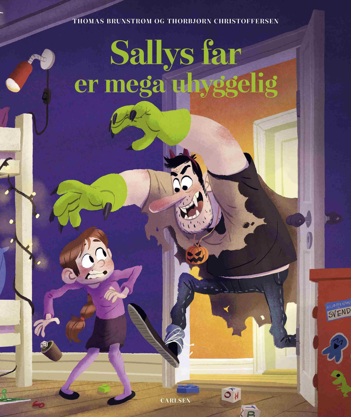 Sallys far er mega-uhyggelig - Bog
