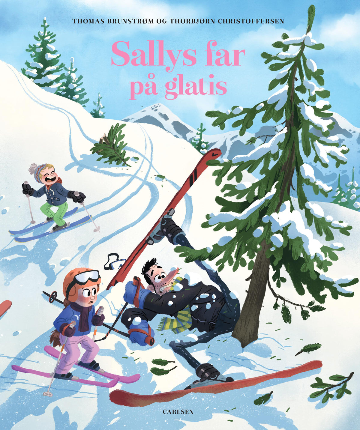 Sallys far på glatis - Bog