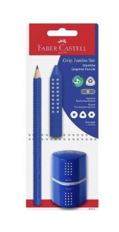 Jumbo Grip sæt 3 dele blå