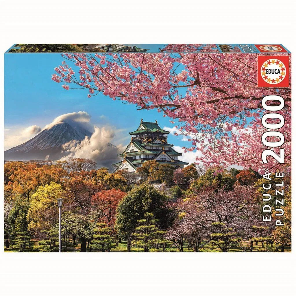 Educa Puslespil Osaka Slottet Japan - 2000 Brikker