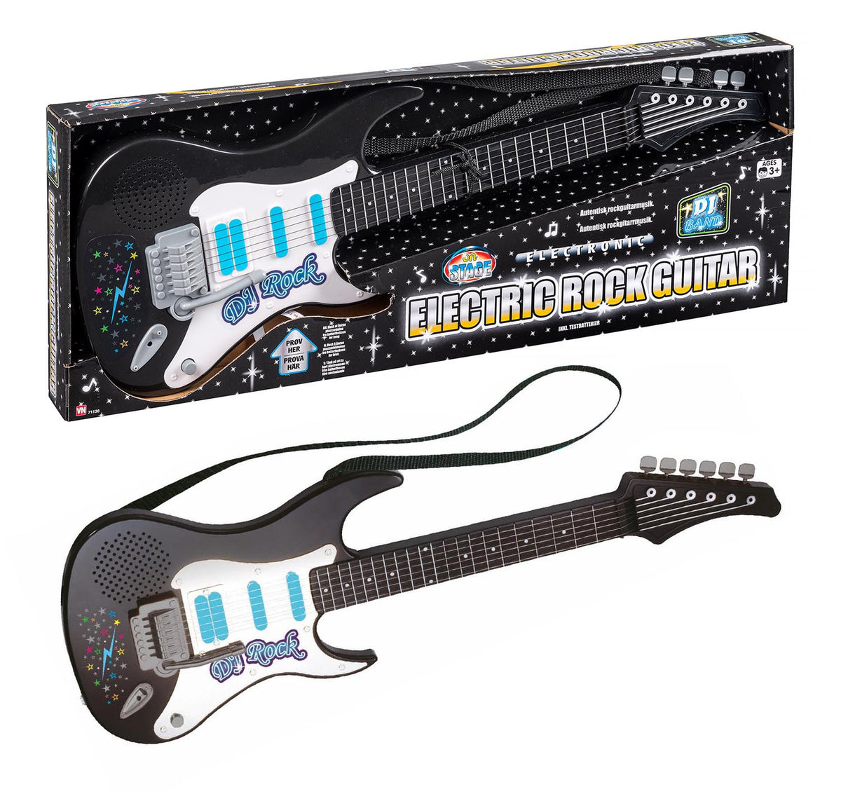ELEKTRISK ROCK GUITAR 71138