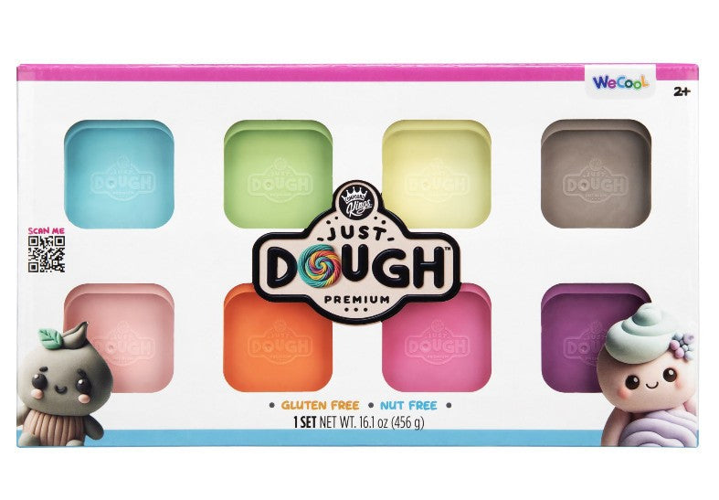 Just dough modellervoks pastel farver 8 pak
