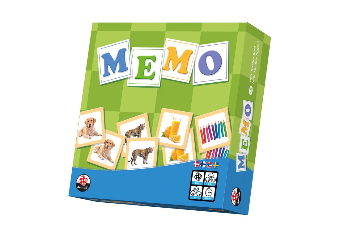 Memo vendespil