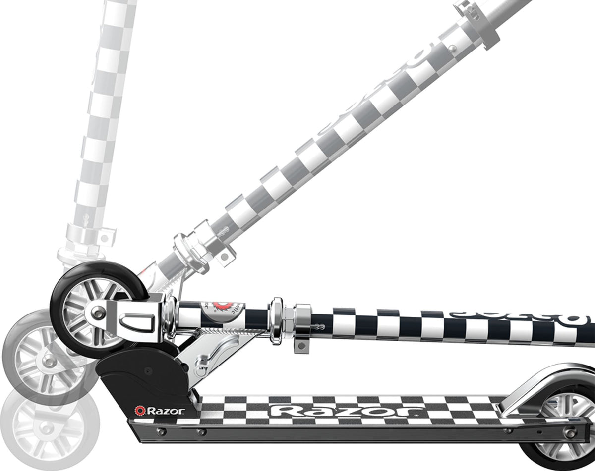 Razor løbehjul med ternet design