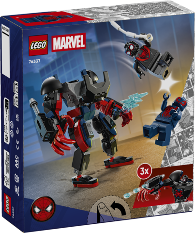 76337 Miles Morales-mech mod Spider-Man 2099
