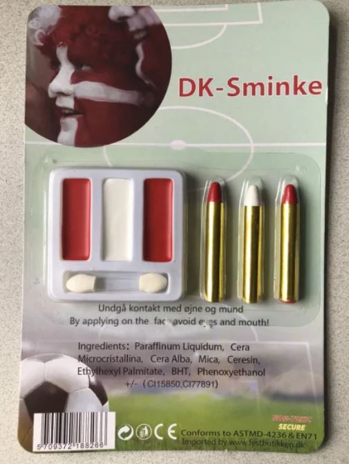 Danmark Sminkesæt