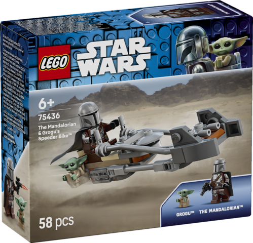 75436 The Mandalorian Og Grogu`s Speeder Bike