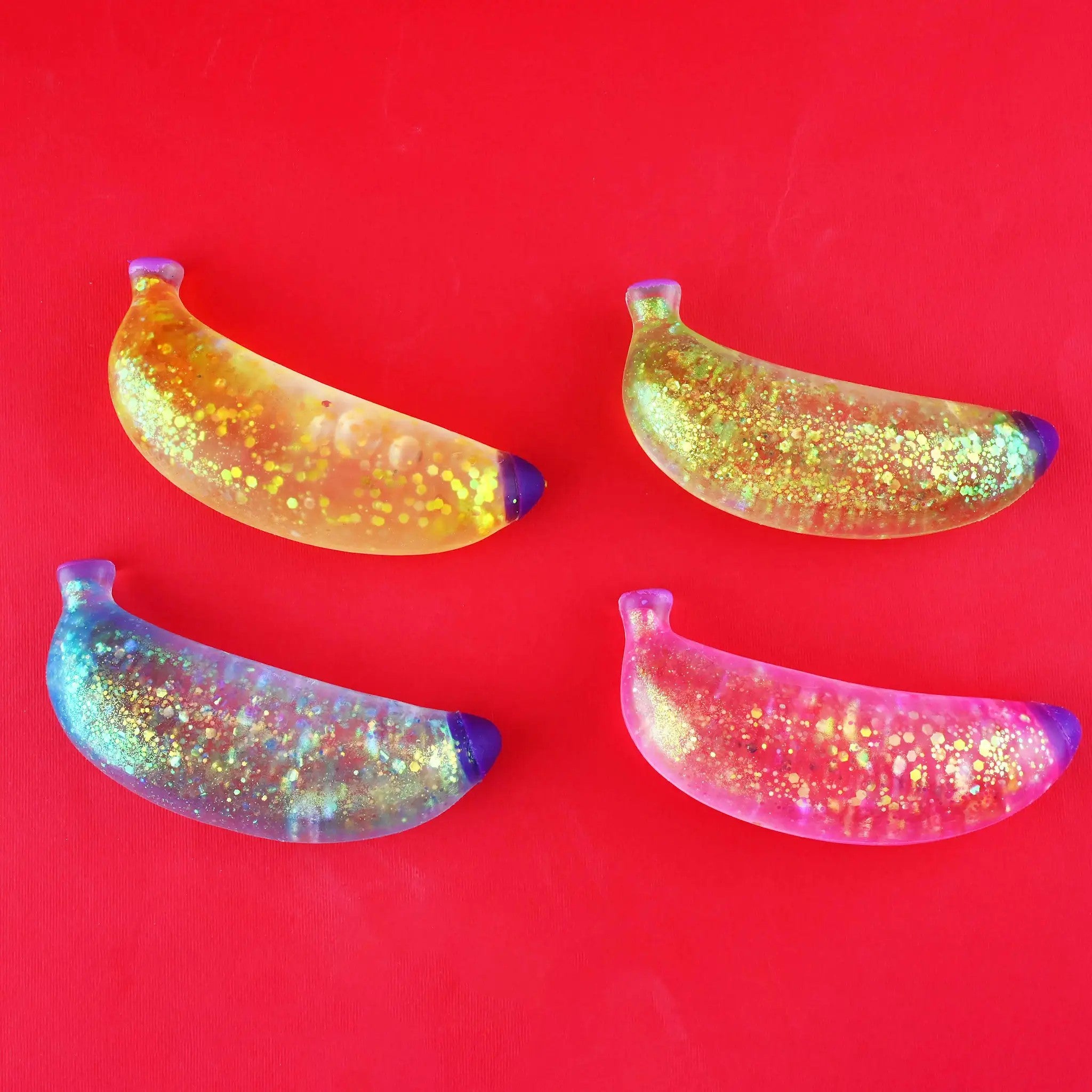 Klemme banan 54013 | Sjov klemme fidget i banan form